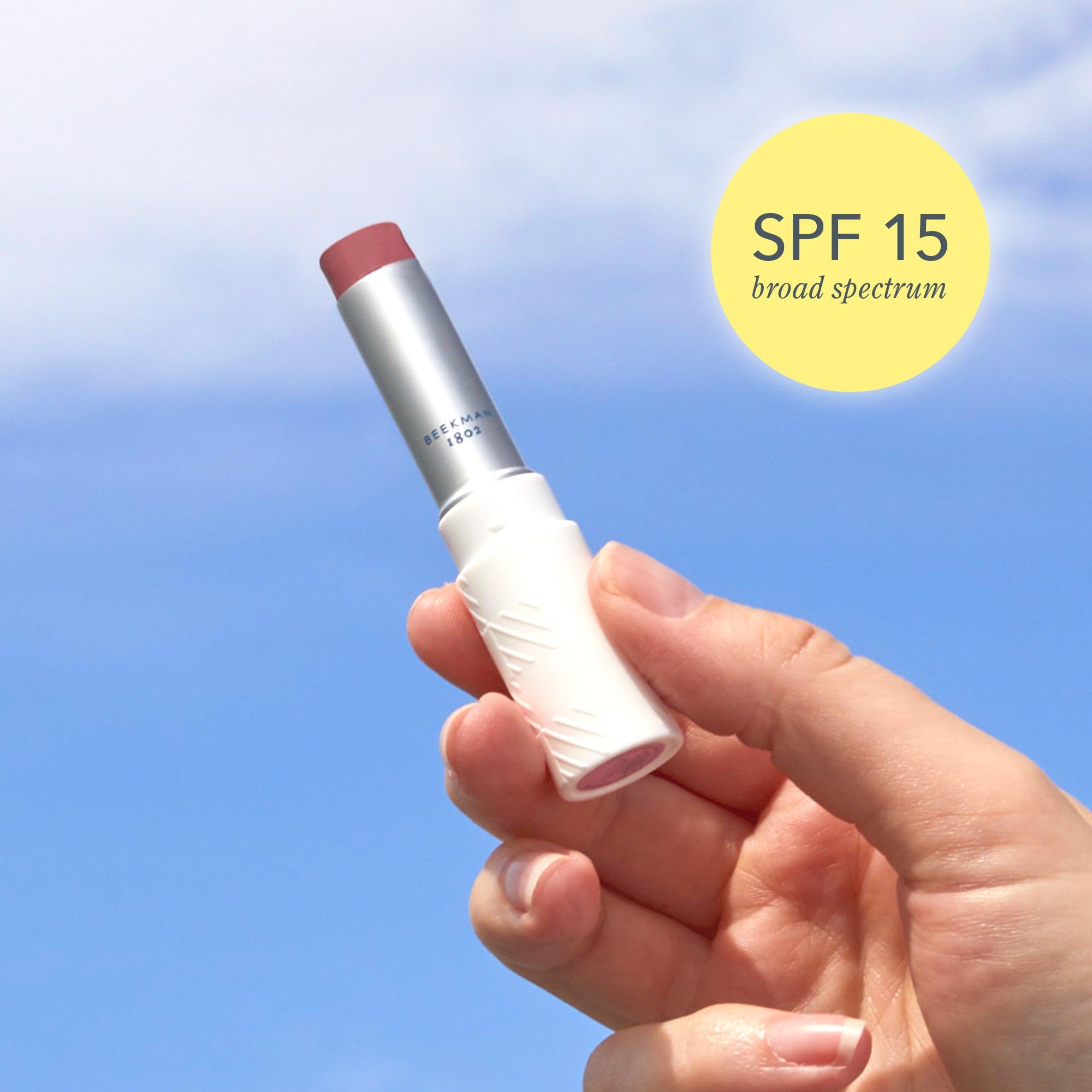 Amazon.com : Beekman 1802 Goat Milk Tinted Lip Cream SPF 15, Rosy
